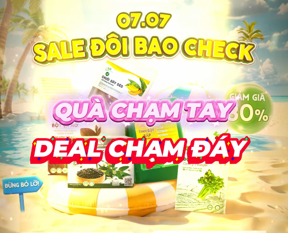 07.07 Deal Chạm Đáy – Quà Chạm Tay Cùng Goce
