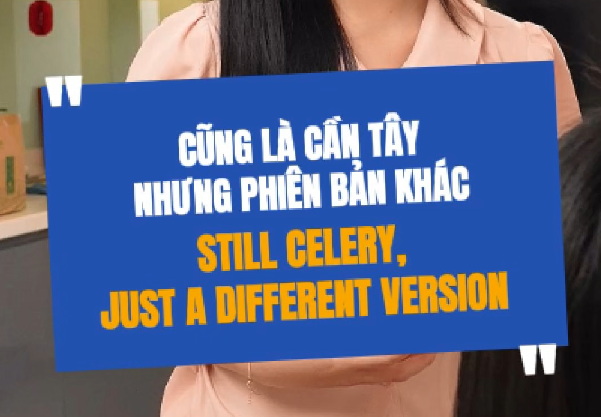 Bạn Có Biết Cũng Là Cần Tây Nhưng Phiên Bản Khác?