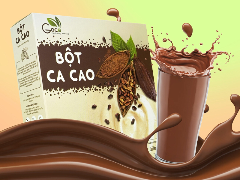 Bột Ca Cao Goce - 100% nguyên chất 