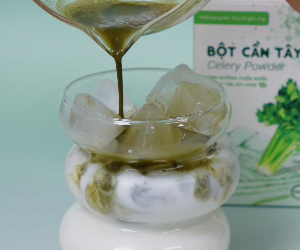 Bột Cần Tây Goce - Bạn Đã Thử Cần Tây Latte Chưa?