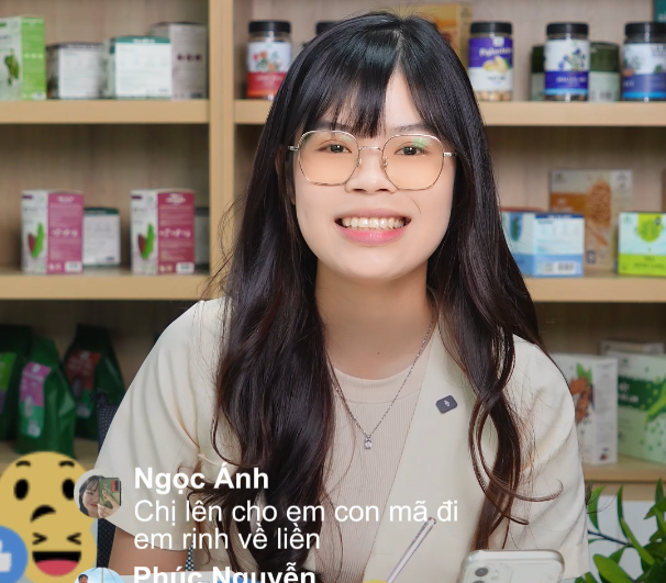 Bột Cần Tây Goce - Cùng Goce Livestream Về Bột Cần Tây