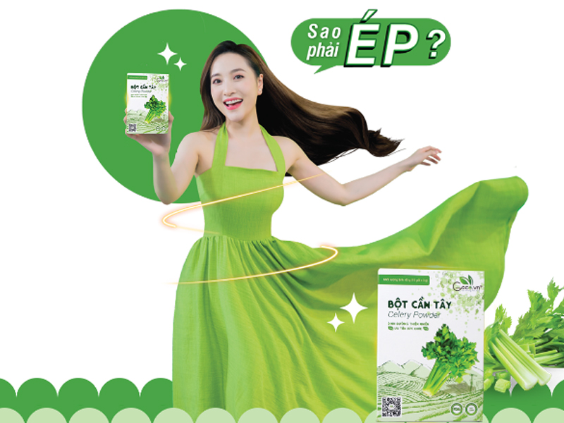 Bột Cần Tây Goce - Hỗ trợ ổn định huyết áp