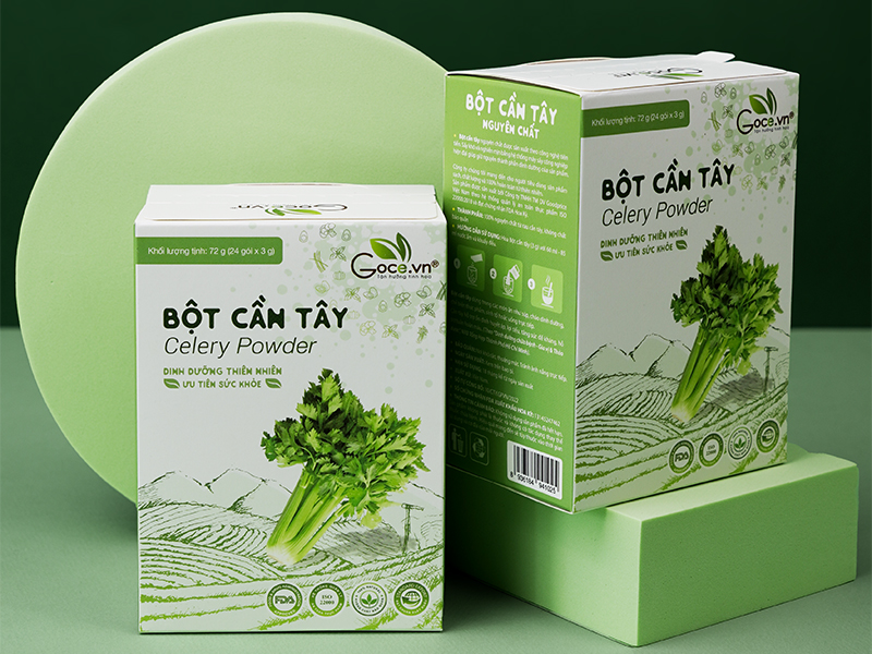 Bột Cần Tây Goce - Khách hàng nói gì về bột cần tây