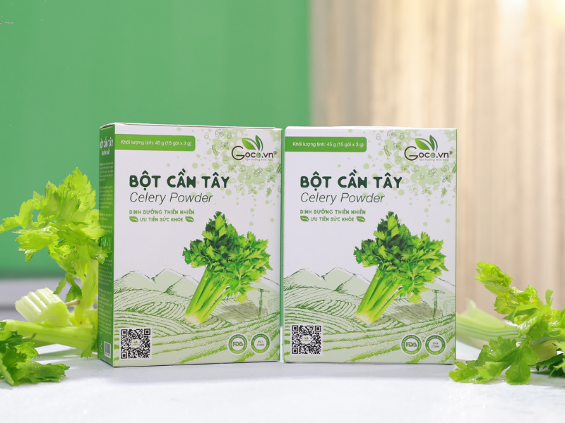 Bột Cần Tây Goce - Tháng lương đầu tiên mua gì cho ba mẹ?