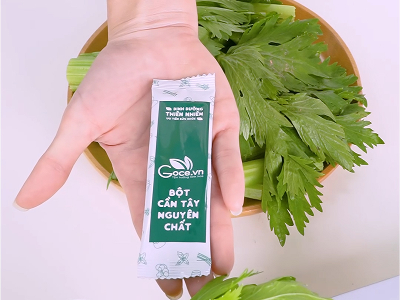 Bột Cần Tây Goce - Tốt cho người cao huyết áp