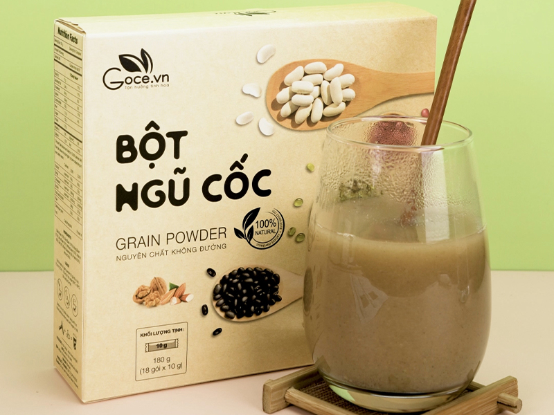 Bột Ngũ Cốc Goce - Cách tăng hoặc giảm cân hiệu quả với bột ngũ cốc 