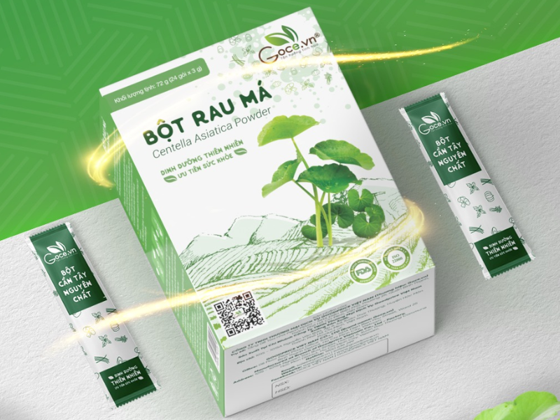 Bột Rau Má Goce - Bạn nhận được gì nếu mỗi ngày bạn uống 1 cốc nước ép rau má?