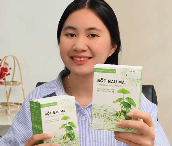 Bột Rau Má Goce - Công Thức Đặc Biệt Cùng Bột Rau Má