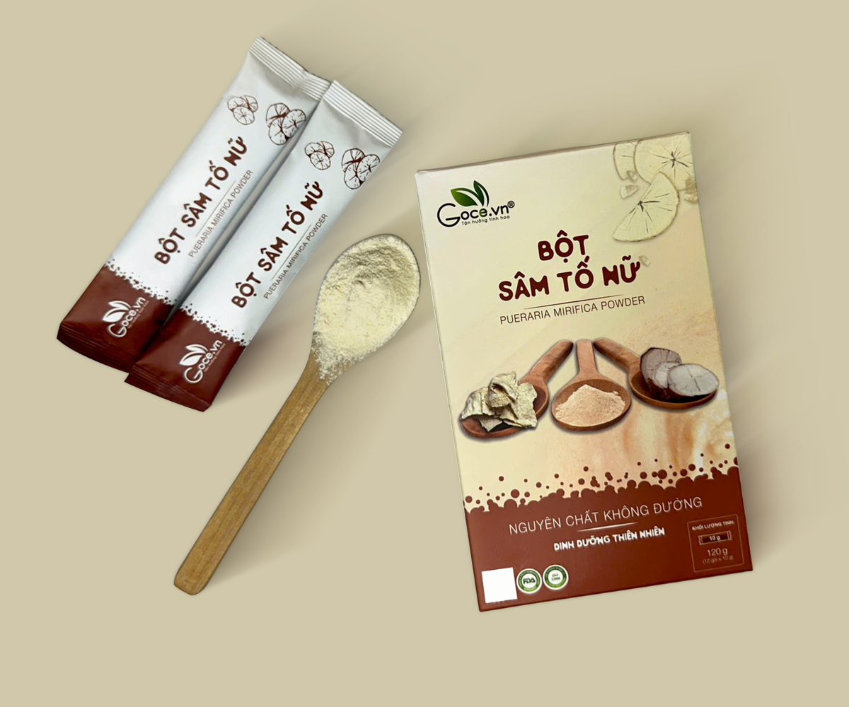 Bột Sâm Tố Nữ Goce - Sau 30 Tuổi Uống Gì?