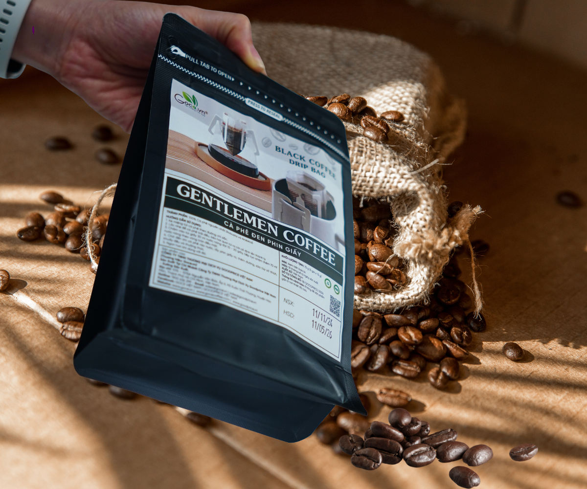 Coffee Goce - Cà Phê Đen Phin Giấy - Chuẩn Vị, Tiện Lợi