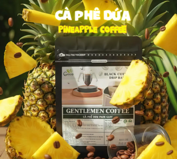 Coffee Goce  - Cà Phê Mix Dứa, Vị Đậm Đà Khó Quên