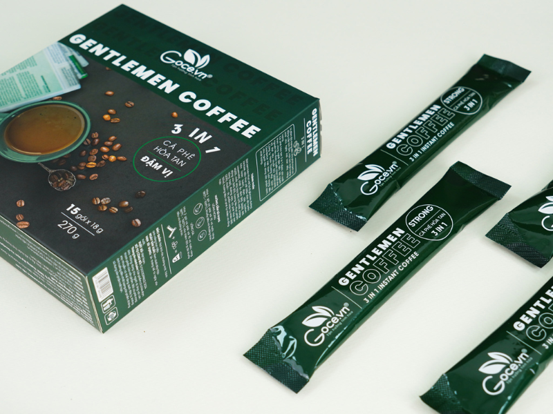 Gentlemen Coffee Goce - Cà phê cho phái mạnh