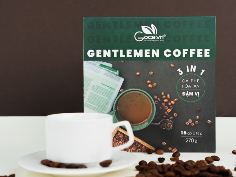 Gentlemen Coffee Goce - Cà phê dành cho phái mạnh