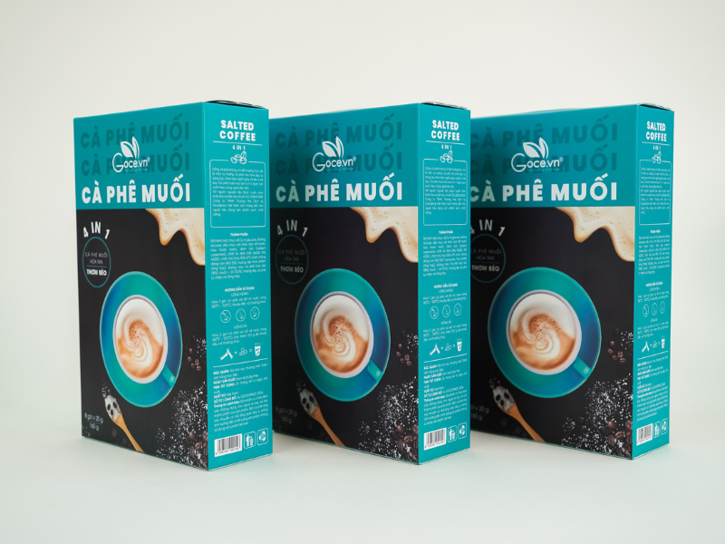 Salted Coffee Goce  - Cà phê muối thơm béo sóng sánh đúng ý chuẩn vị