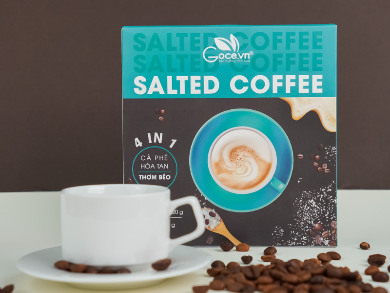 Salted Coffee Goce  - Cà phê muối thơm béo sóng sánh đúng ý chuẩn vị