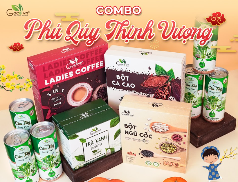 Combo Phú Quý Thịnh Vượng - Combo Tết Ấm No Trọn Năm