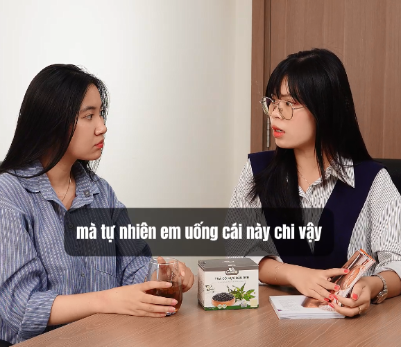 Đen Tóc Tự Nhiên Với Trà Cỏ Mực Đậu Đen