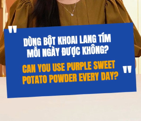 Dùng Bột Khoai Lang Tím Mỗi Ngày Có Được Không?