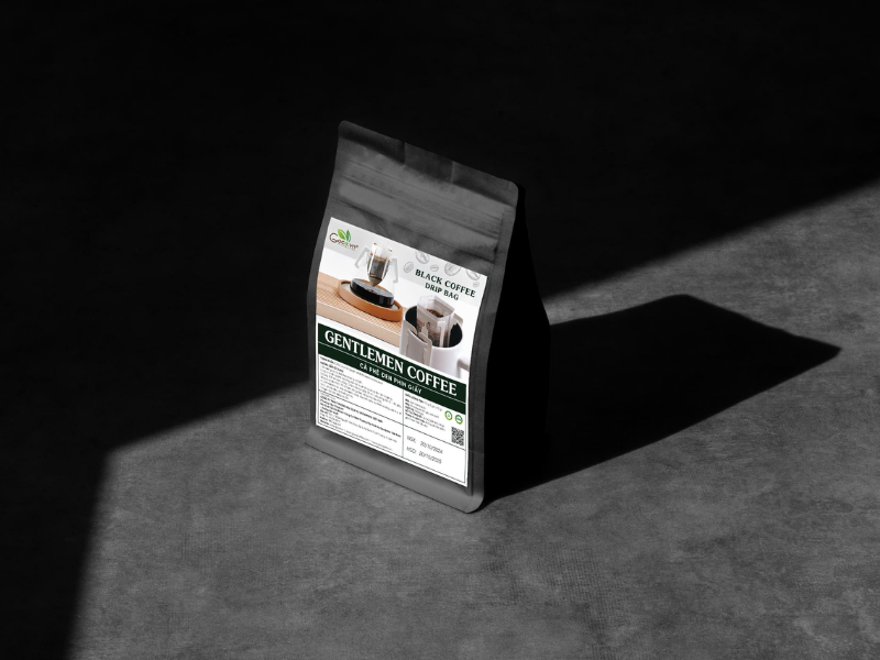 Gentlemen Coffee Goce - Chill cùng cà phê đen phin giấy