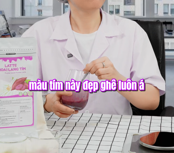 Goce Dùng Công Nghệ Đặc Biệt Đễ Giữ Màu Tím Tự Nhiên?