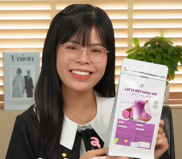 Latte Khoai Mỡ Có Vị Như Thế Nào?