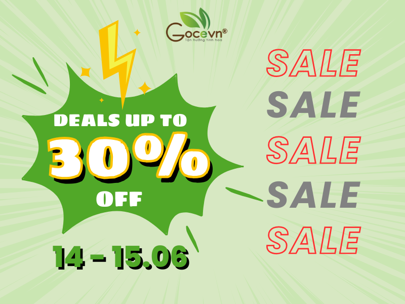 Mua bột hôm nay, giảm tới 30%! Áp dụng 14–15/06