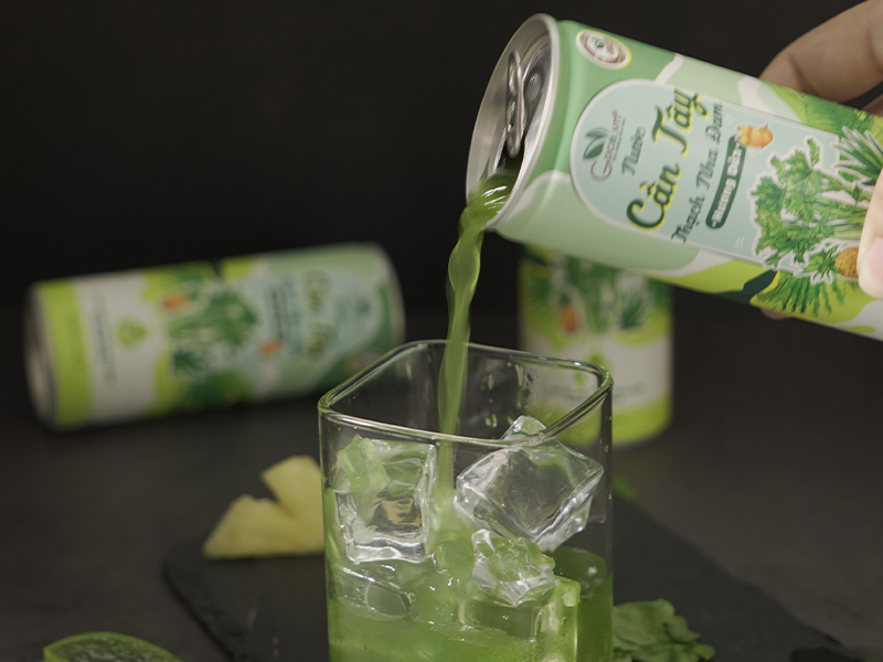 Nước Cần Tây Thạch Nha Đam Hương Dứa Goce - Độc lạ 