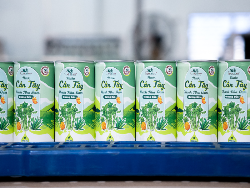 Nước Cần Tây Thạch Nha Đam Hương Dứa Goce - Feedback của khách hàng