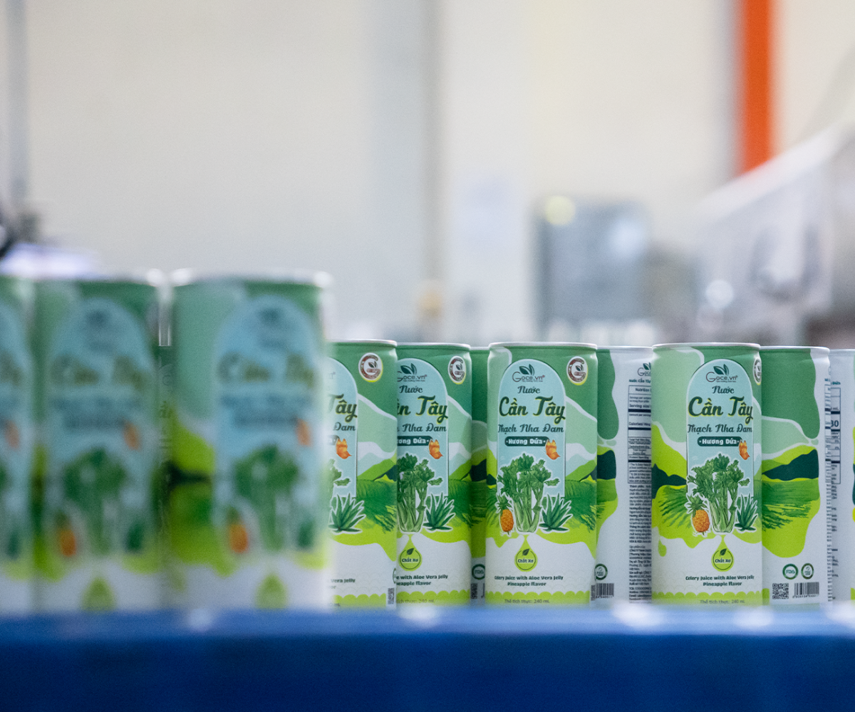  Nước Cần Tây Thạch Nha Đam Hương Dứa Goce - Thức Uống Hoàn Hảo, Sảng Khoái Từng Giây  