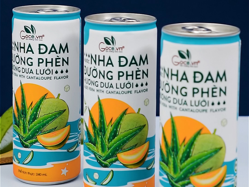 Nước Nha Đam Đường Phèn Goce - Nước uống giải khát thanh mát đẹp da