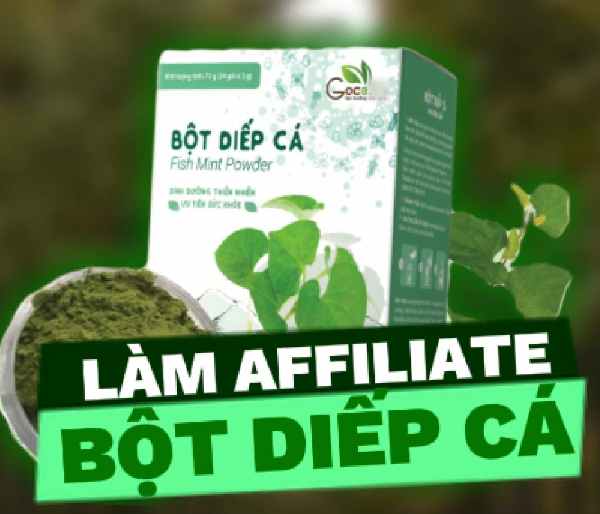 Ở Nhà Vẫn Có Thu Nhập – Nhờ Bột Diếp Cá Goce