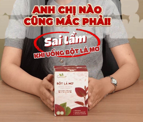 Sai Lầm Khi Uống Bột Lá Mơ Nhiều Người Mắc Phải