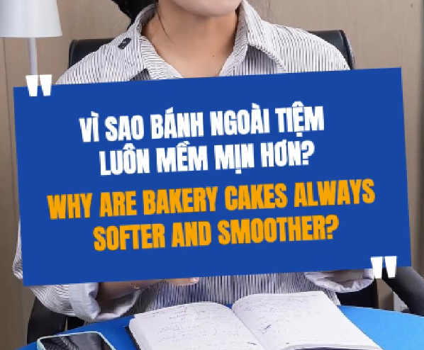 Tại Sao Bánh Ngoài Tiệm Lúc Nào Cũng Mềm?