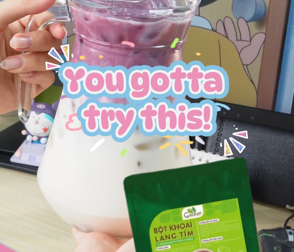 Team Mình Đã Thử Latte Khoai Lang Tím Siêu Ngon Này Chưa?