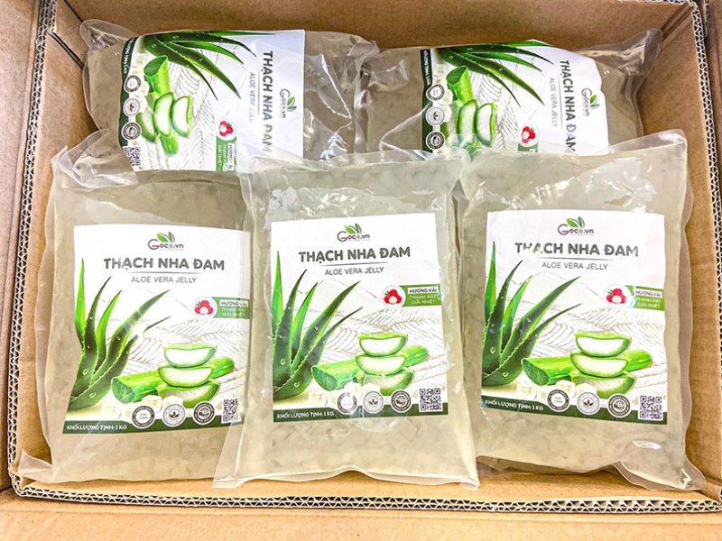 Thạch Nha Đam Goce - Sữa Chua Thạch Nha Đam Giải Nhiệt Ngày Hè