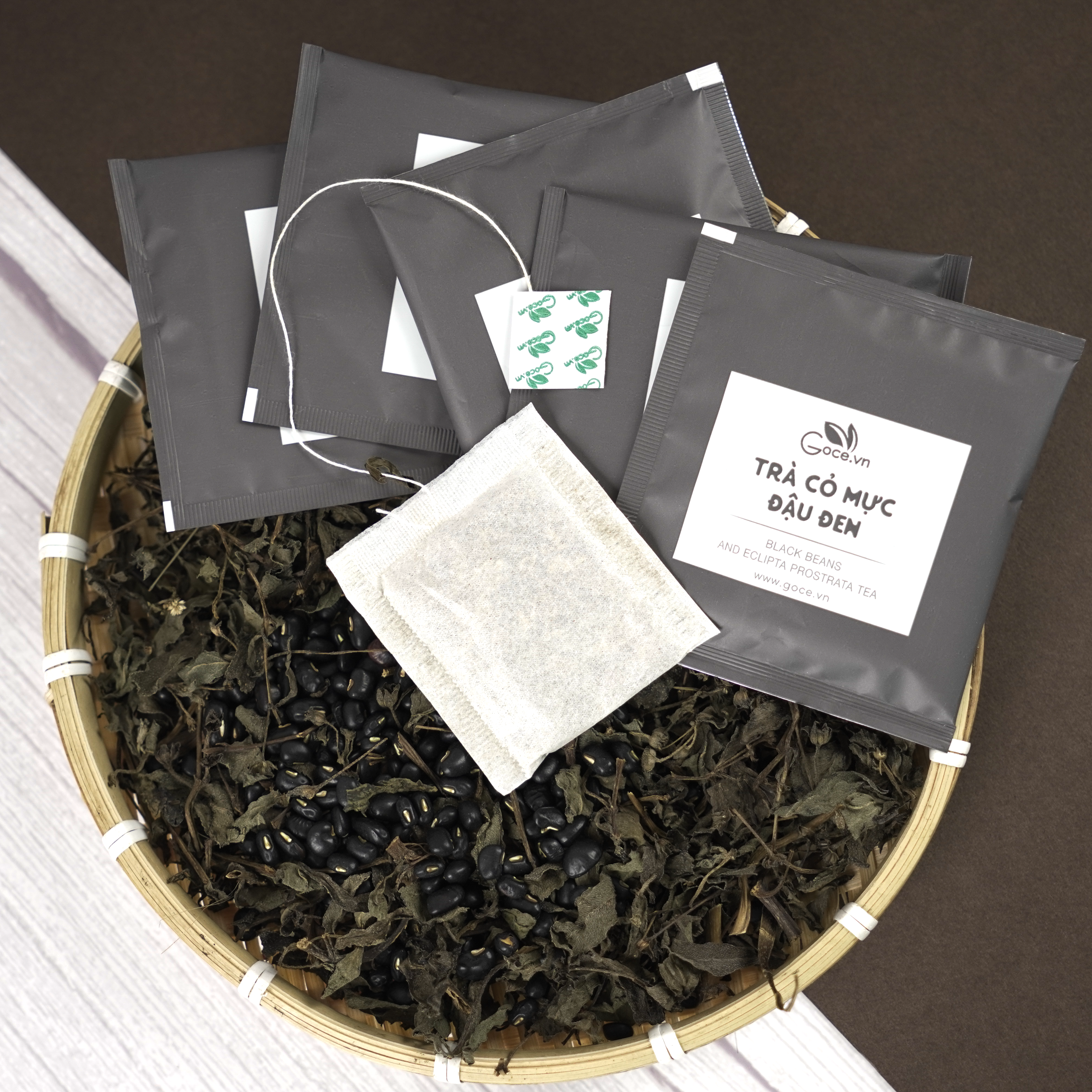 Trà Cỏ Mực Đậu Đen Goce - Có Thể Giúp Bạn