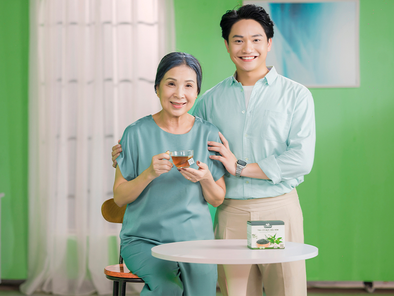 Trà Cỏ Mực Đậu Đen Goce - Hương vị thơm ngon khó quên