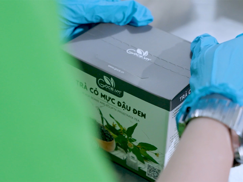 Trà Cỏ Mực Đậu Đen Goce - Muốn gan thận tốt thì uống gì?