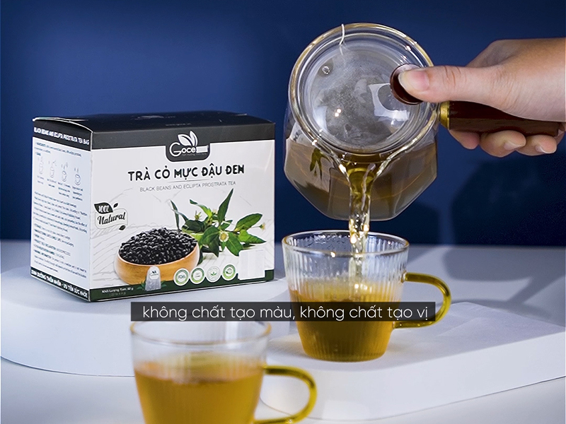 Trà Cỏ Mực Đậu Đen Goce - Vùng nguyên liệu 