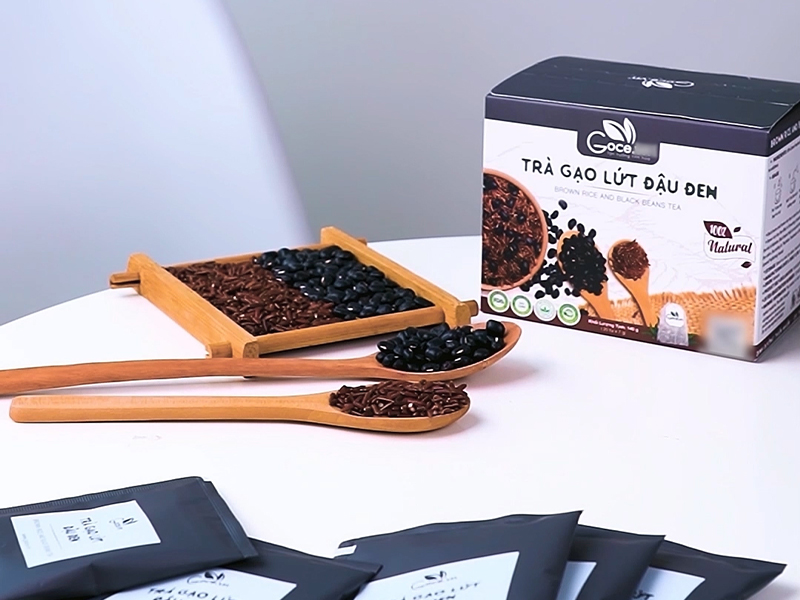 Trà Gạo Lứt Đậu Đen Goce - Điều gì khiến cho trà gạo lứt đậu đen được các chị em yêu thích 