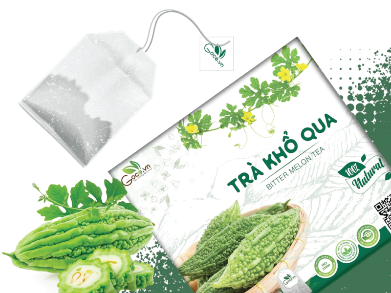 Trà Khổ Qua Goce - Làm Ngay 1 Ly Trà Khổ Qua 