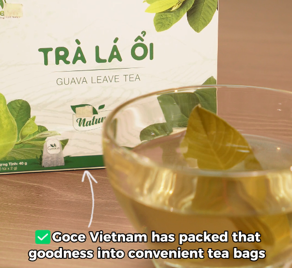 Trà Lá Ổi Goce – Thanh Nhẹ Mỗi Ngày, Tiện Lợi Mọi Lúc