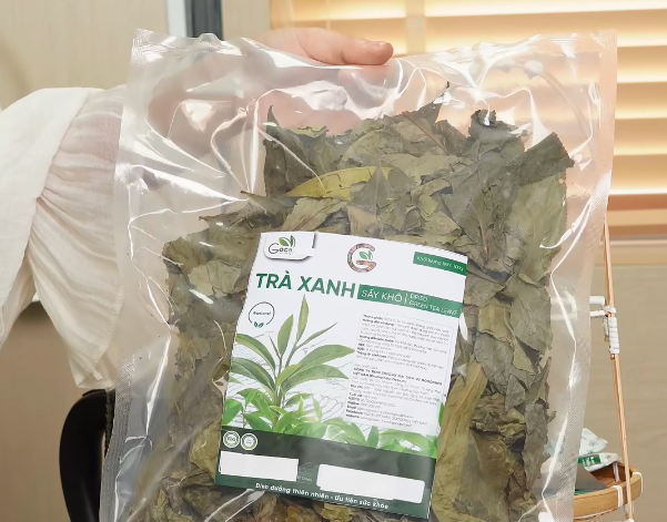 Trà Xanh Sấy Khô Nhưng Dùng Công Nghệ Sấy Lạnh