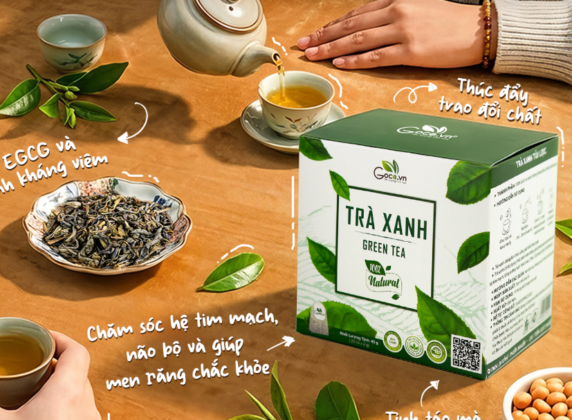 Uống Trà Xanh Đúng Cách – Da Dịu Nhẹ, Tinh Thần Sảng Khoái