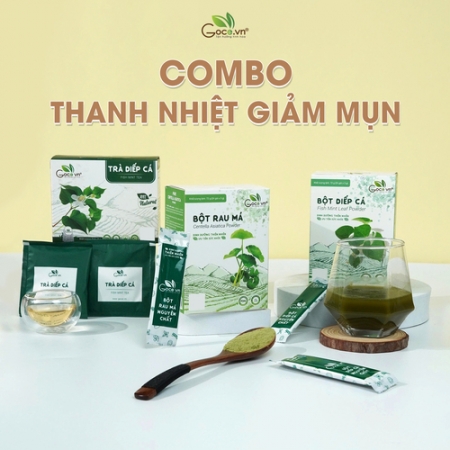 COMBO THANH NHIỆT GIẢM MỤN