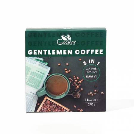 Gentlemen Coffee - Cà phê hòa tan 3 trong 1