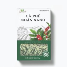 Cafe Nhân Xanh Robusta Túi 1kg