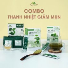 COMBO THANH NHIỆT GIẢM MỤN 