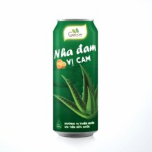 Lon Nước Nha Đam Hương Cam 330ml