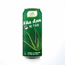 Lon Nước Nha Đam Hương Táo 330ml